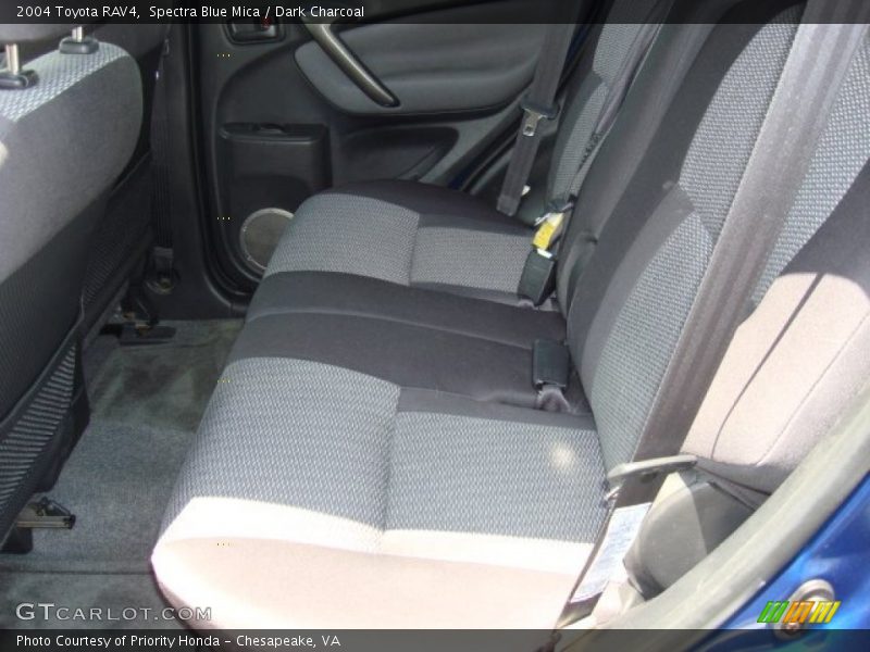 Spectra Blue Mica / Dark Charcoal 2004 Toyota RAV4