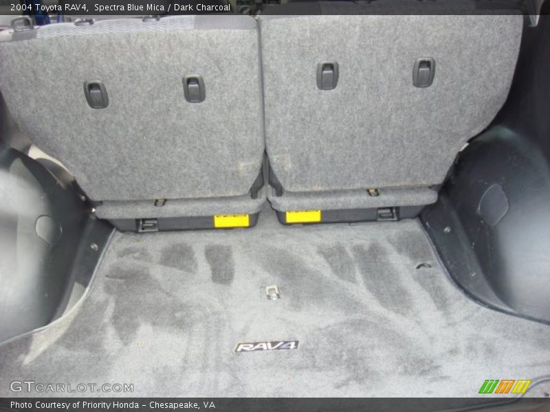 Spectra Blue Mica / Dark Charcoal 2004 Toyota RAV4
