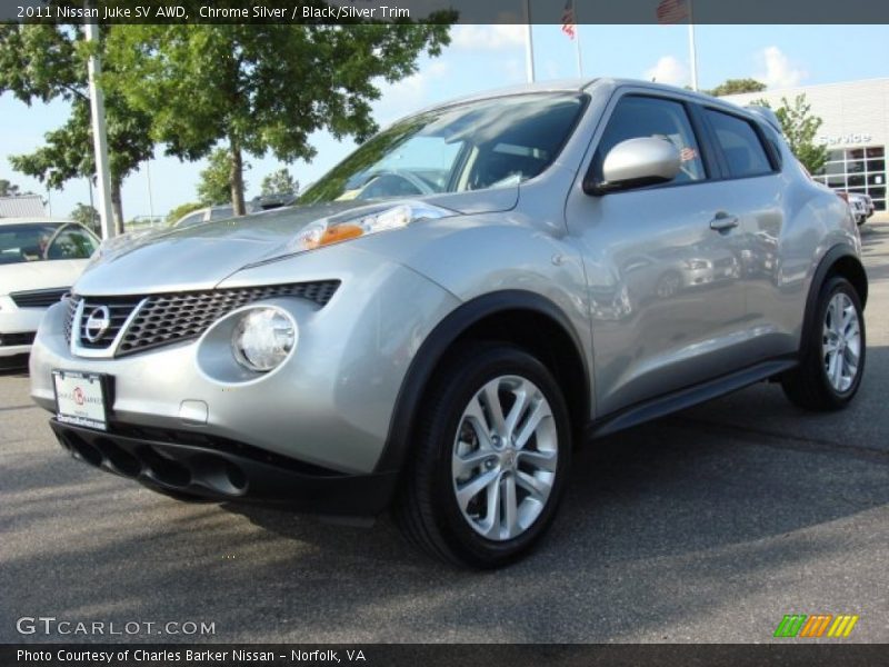 Front 3/4 View of 2011 Juke SV AWD