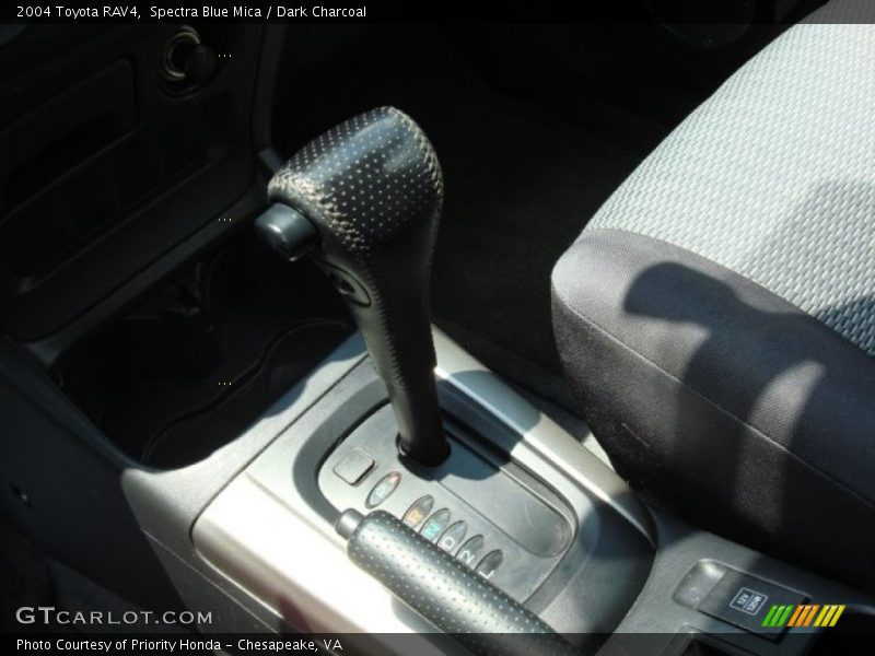 Spectra Blue Mica / Dark Charcoal 2004 Toyota RAV4