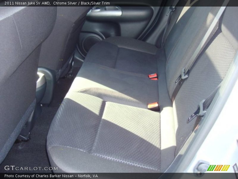 Chrome Silver / Black/Silver Trim 2011 Nissan Juke SV AWD