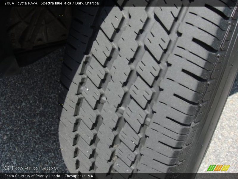 Spectra Blue Mica / Dark Charcoal 2004 Toyota RAV4