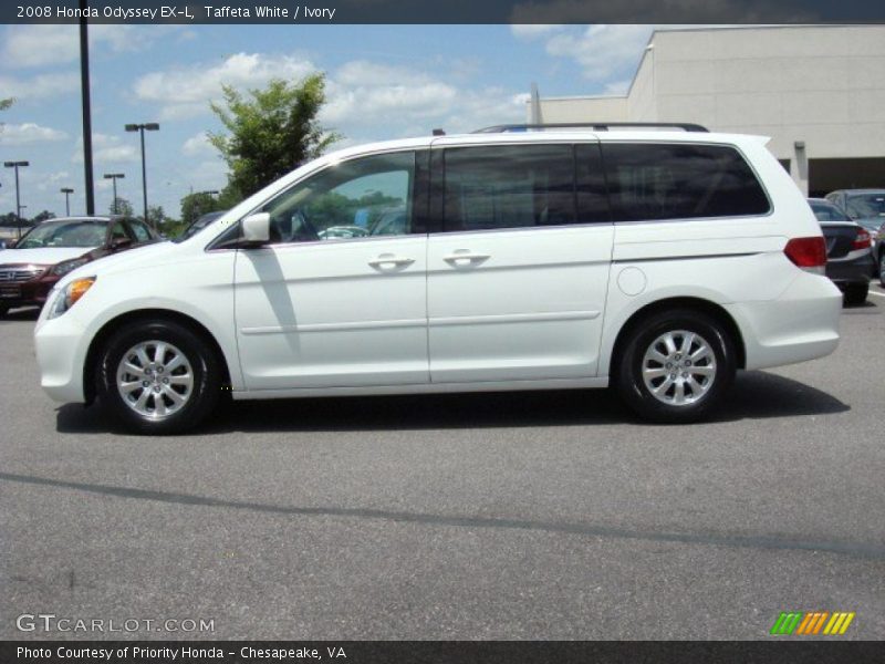 Taffeta White / Ivory 2008 Honda Odyssey EX-L
