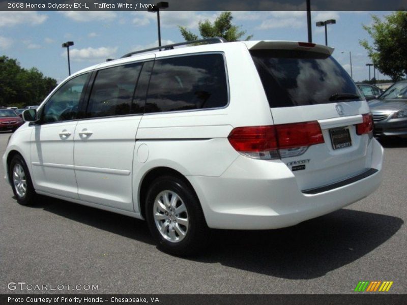 Taffeta White / Ivory 2008 Honda Odyssey EX-L