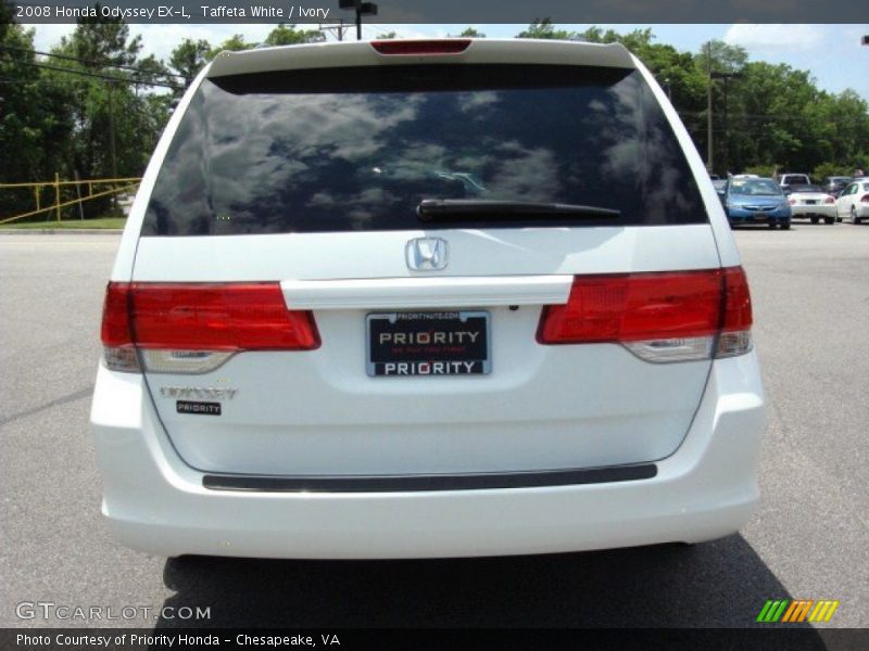 Taffeta White / Ivory 2008 Honda Odyssey EX-L
