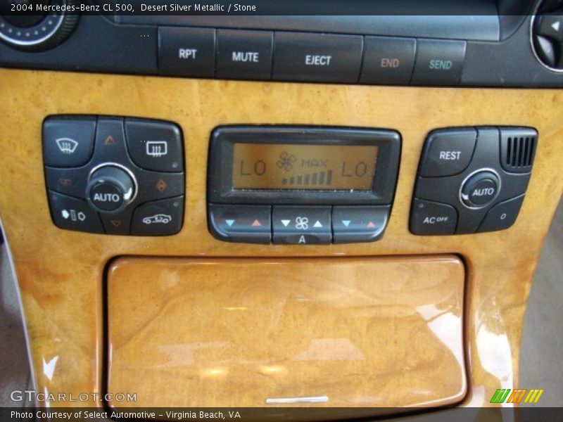 Controls of 2004 CL 500