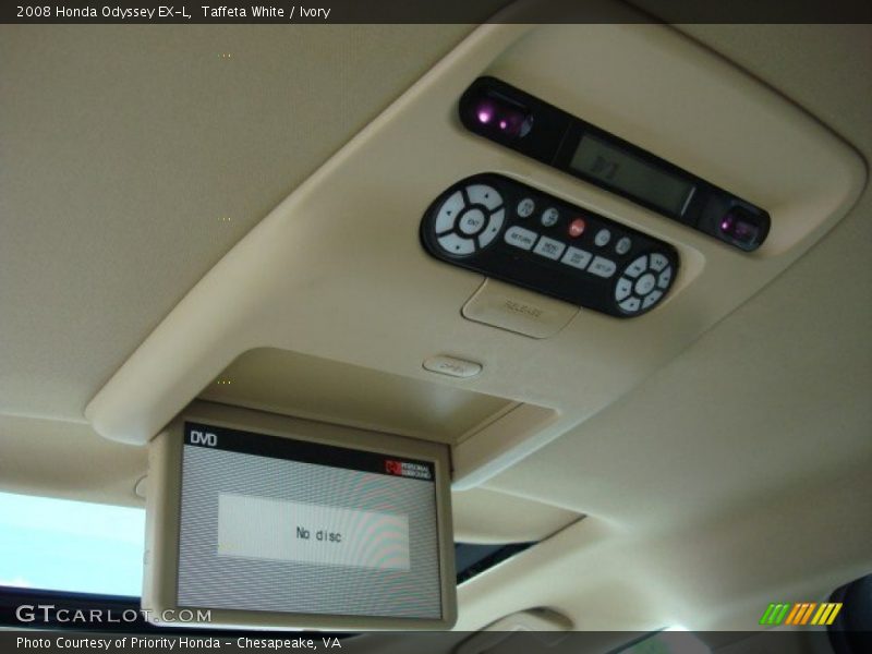 Taffeta White / Ivory 2008 Honda Odyssey EX-L