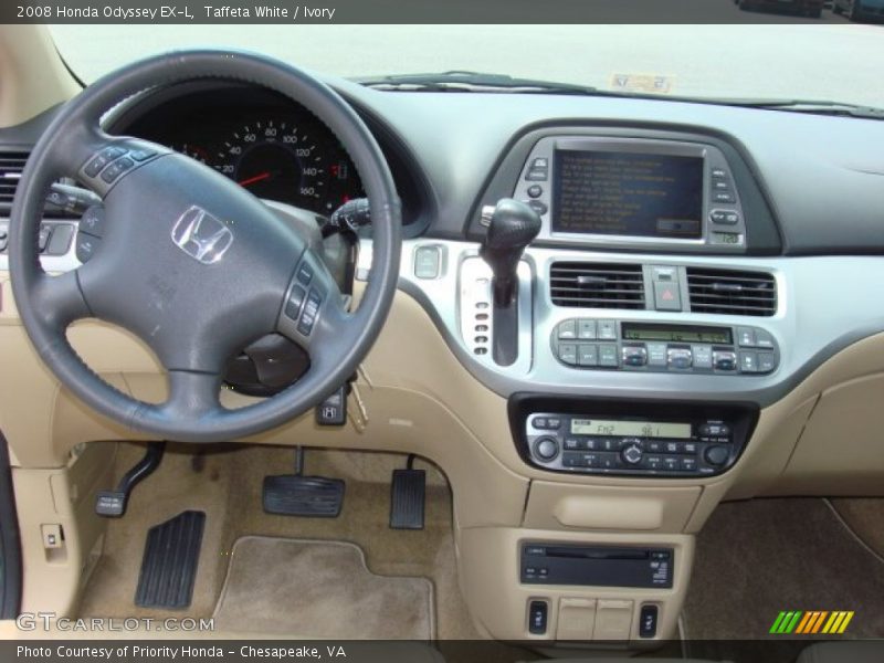 Taffeta White / Ivory 2008 Honda Odyssey EX-L