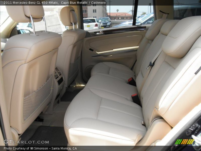 Capri Blue Metallic / Cashmere 2011 Mercedes-Benz GL 450 4Matic