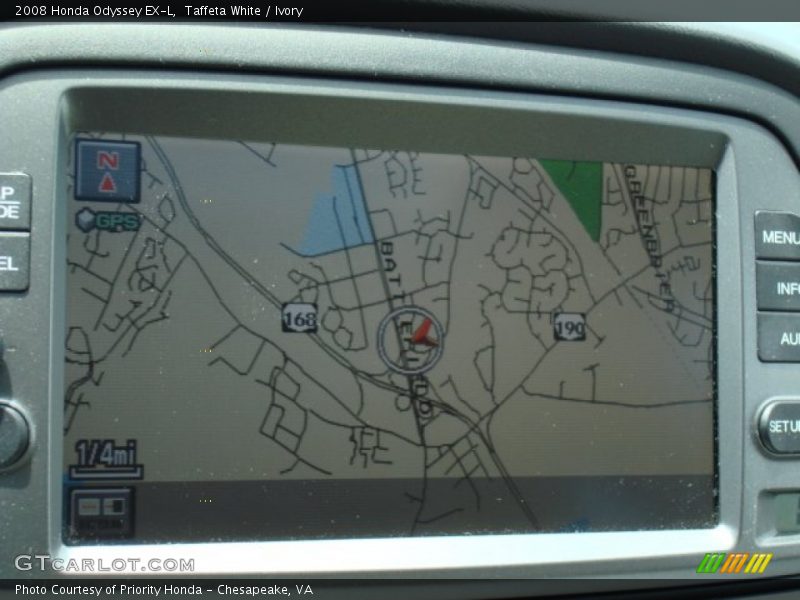 Taffeta White / Ivory 2008 Honda Odyssey EX-L