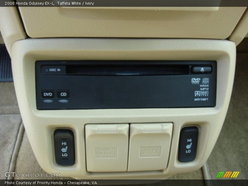 Taffeta White / Ivory 2008 Honda Odyssey EX-L