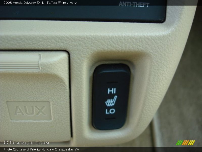 Taffeta White / Ivory 2008 Honda Odyssey EX-L