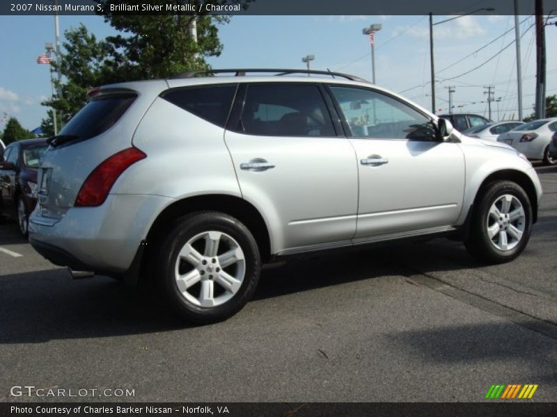 Brilliant Silver Metallic / Charcoal 2007 Nissan Murano S