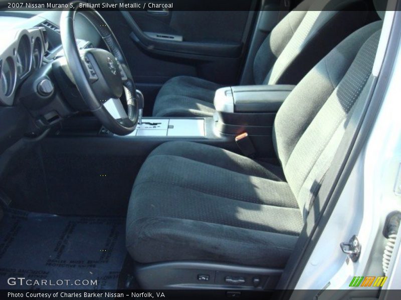 Brilliant Silver Metallic / Charcoal 2007 Nissan Murano S