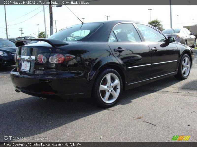 Onyx Black / Black 2007 Mazda MAZDA6 s Touring Sedan