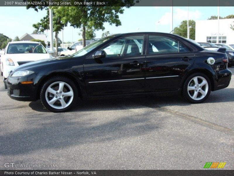 Onyx Black / Black 2007 Mazda MAZDA6 s Touring Sedan