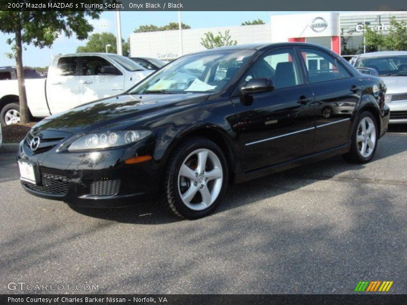 Onyx Black / Black 2007 Mazda MAZDA6 s Touring Sedan