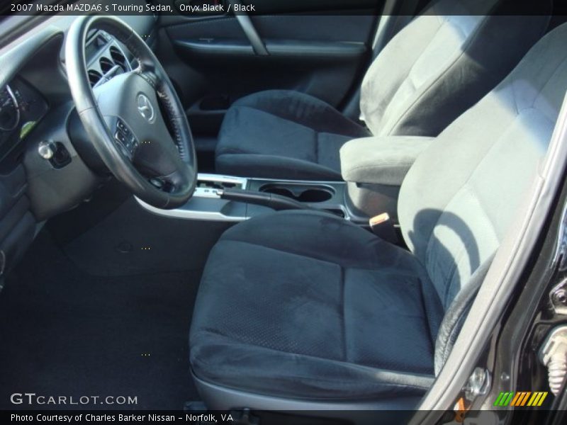 Onyx Black / Black 2007 Mazda MAZDA6 s Touring Sedan