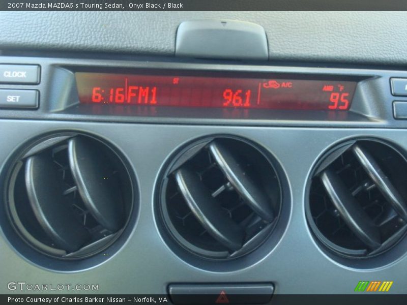 Onyx Black / Black 2007 Mazda MAZDA6 s Touring Sedan