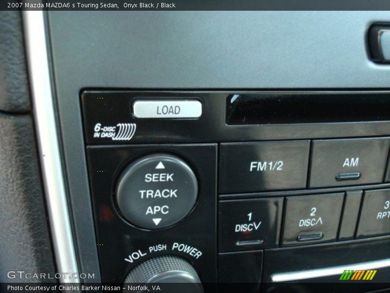 Onyx Black / Black 2007 Mazda MAZDA6 s Touring Sedan