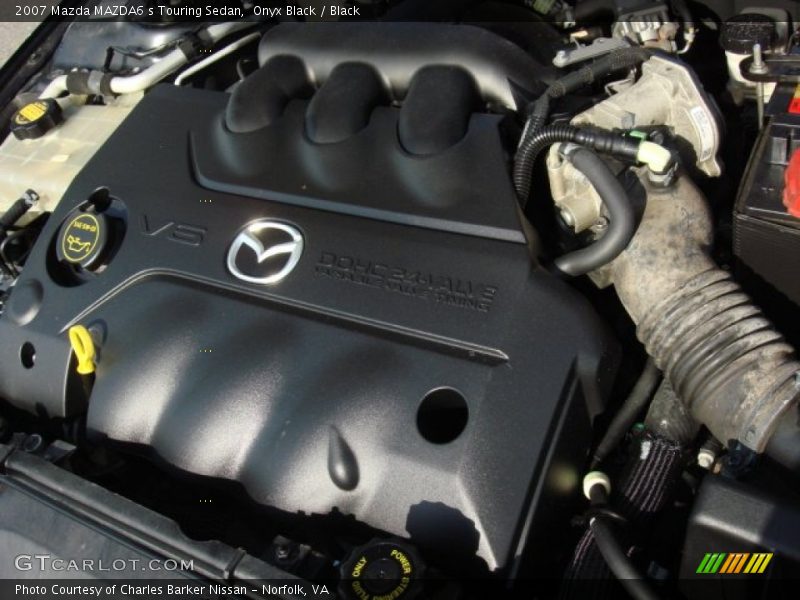 Onyx Black / Black 2007 Mazda MAZDA6 s Touring Sedan