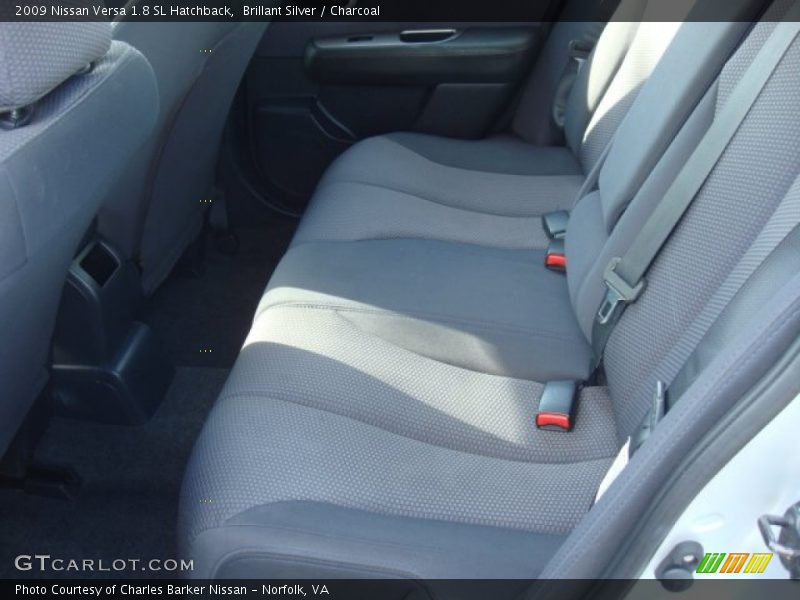 Brillant Silver / Charcoal 2009 Nissan Versa 1.8 SL Hatchback