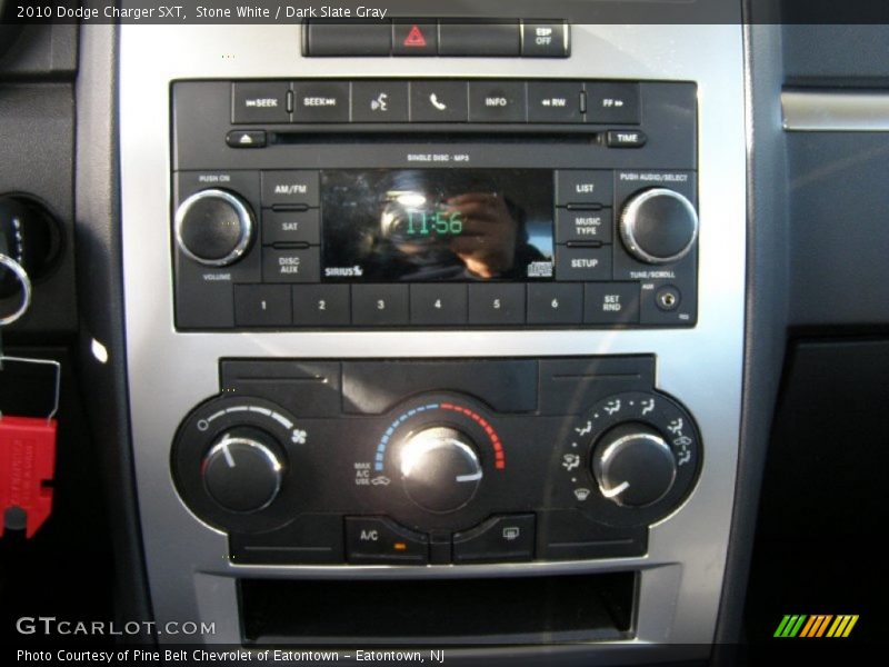 Stone White / Dark Slate Gray 2010 Dodge Charger SXT