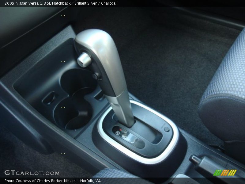 Brillant Silver / Charcoal 2009 Nissan Versa 1.8 SL Hatchback