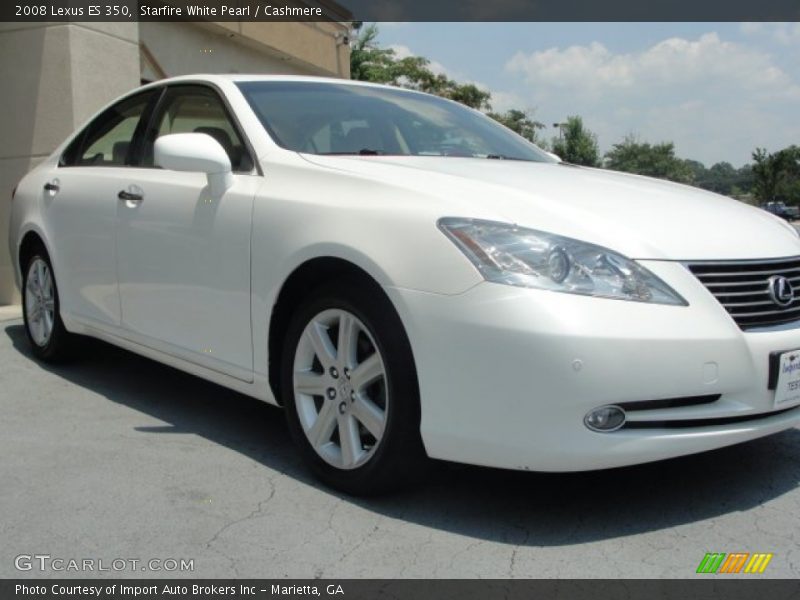 Starfire White Pearl / Cashmere 2008 Lexus ES 350