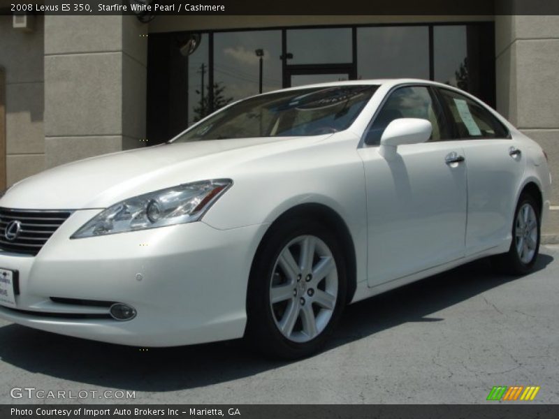 Starfire White Pearl / Cashmere 2008 Lexus ES 350