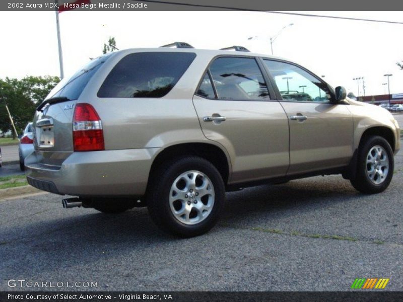 Mesa Beige Metallic / Saddle 2002 Acura MDX