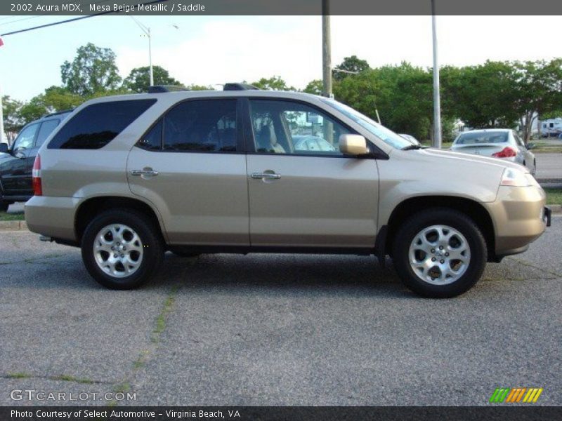 Mesa Beige Metallic / Saddle 2002 Acura MDX