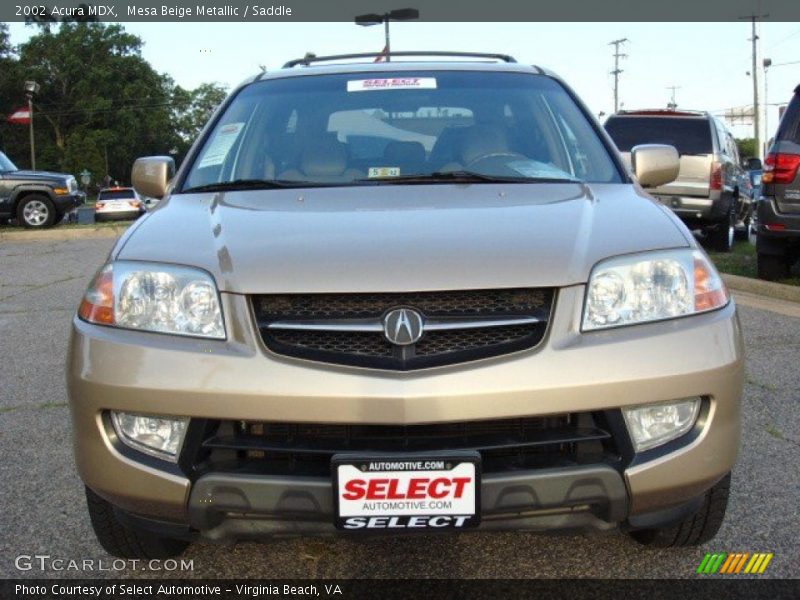 Mesa Beige Metallic / Saddle 2002 Acura MDX