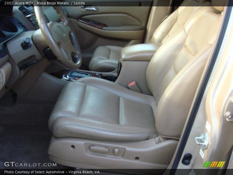  2002 MDX  Saddle Interior
