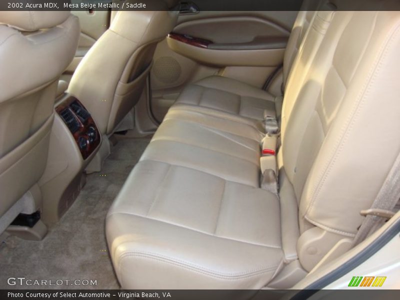  2002 MDX  Saddle Interior