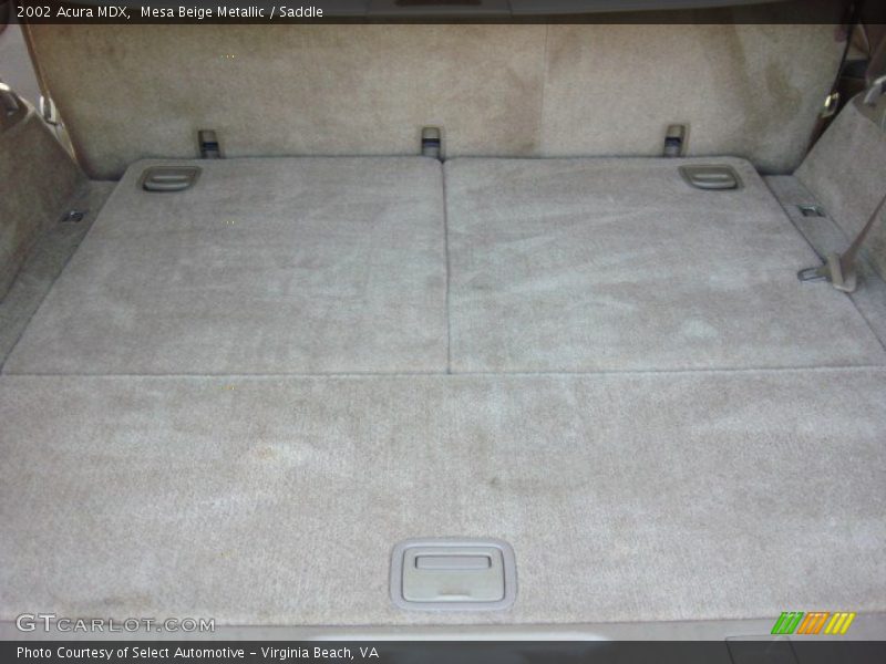 Mesa Beige Metallic / Saddle 2002 Acura MDX