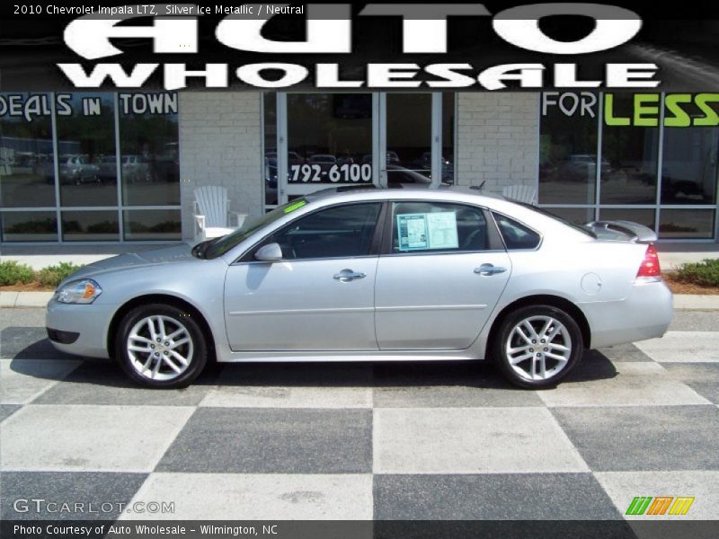 Silver Ice Metallic / Neutral 2010 Chevrolet Impala LTZ