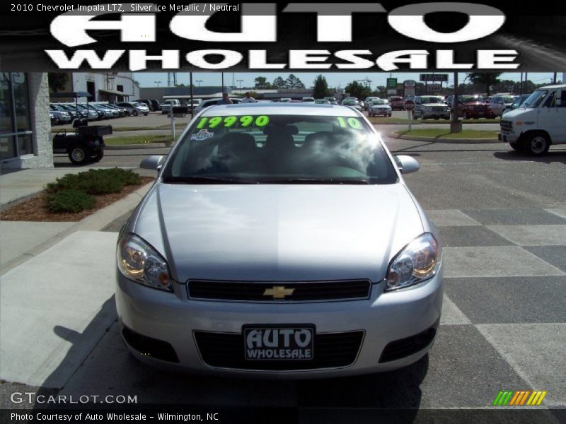 Silver Ice Metallic / Neutral 2010 Chevrolet Impala LTZ