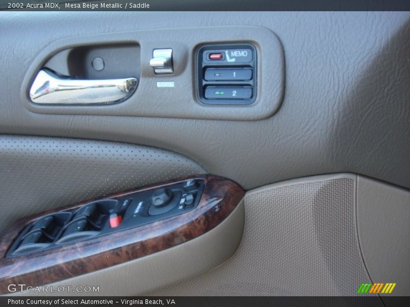 Mesa Beige Metallic / Saddle 2002 Acura MDX