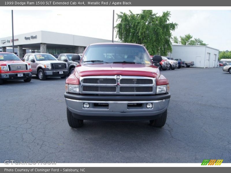 Metallic Red / Agate Black 1999 Dodge Ram 1500 SLT Extended Cab 4x4