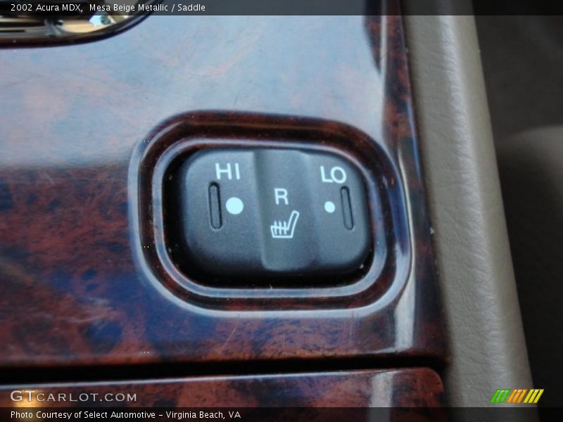Mesa Beige Metallic / Saddle 2002 Acura MDX