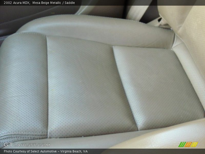 Mesa Beige Metallic / Saddle 2002 Acura MDX