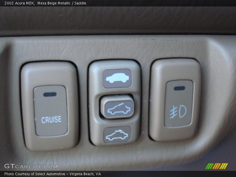 Controls of 2002 MDX 