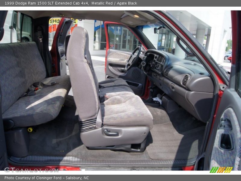 Metallic Red / Agate Black 1999 Dodge Ram 1500 SLT Extended Cab 4x4