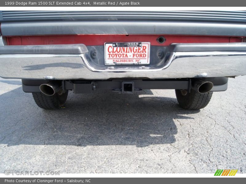 Metallic Red / Agate Black 1999 Dodge Ram 1500 SLT Extended Cab 4x4