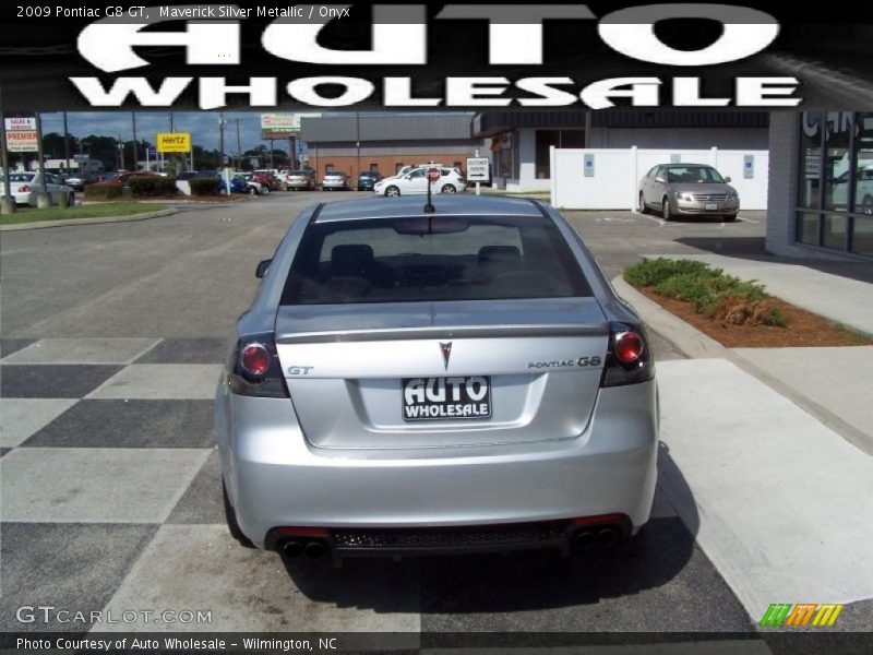 Maverick Silver Metallic / Onyx 2009 Pontiac G8 GT