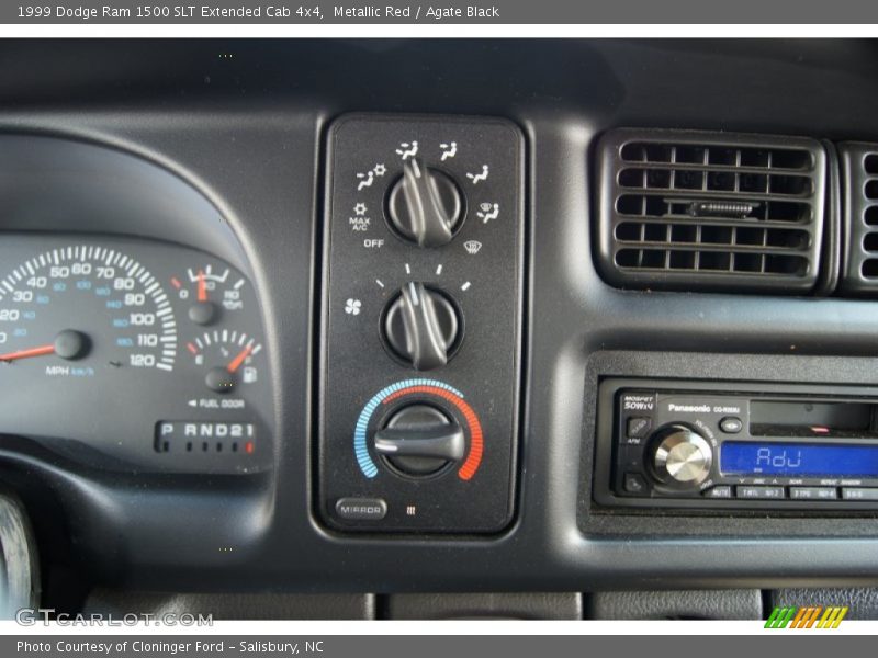 Metallic Red / Agate Black 1999 Dodge Ram 1500 SLT Extended Cab 4x4