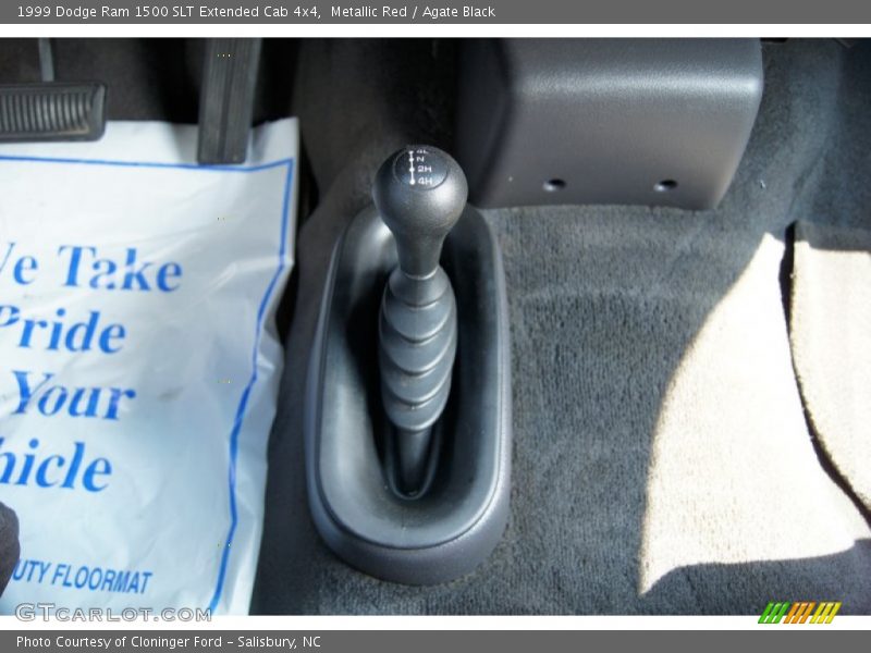 Metallic Red / Agate Black 1999 Dodge Ram 1500 SLT Extended Cab 4x4