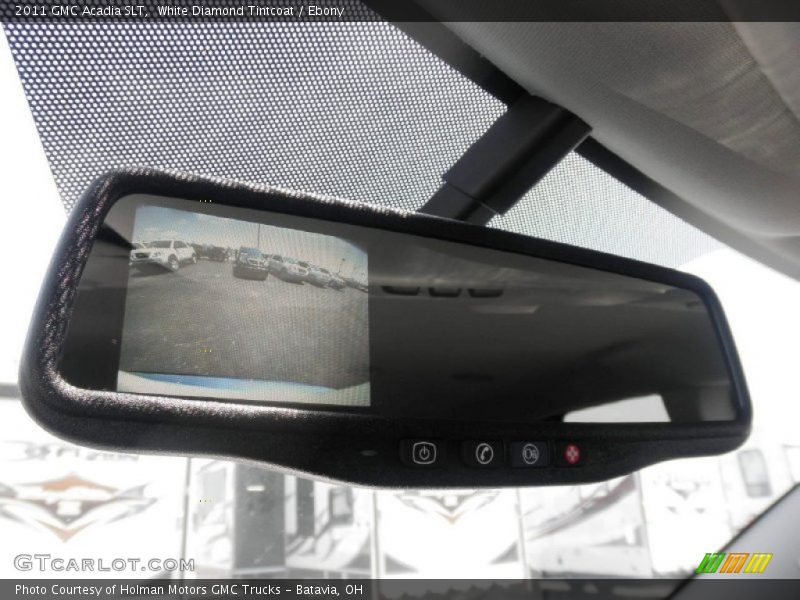 White Diamond Tintcoat / Ebony 2011 GMC Acadia SLT