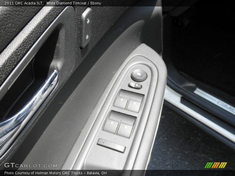 White Diamond Tintcoat / Ebony 2011 GMC Acadia SLT